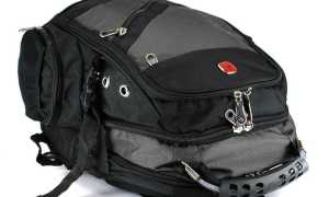 Назначение рюкзака SwissGear, характеристики оригинального изделия