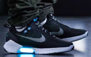 Обзор самозашнуровывающихся кроссовок Nike, особенности управления