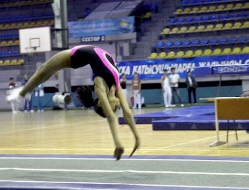 Pryzhkovaia akrobaticheskaia gimnastika